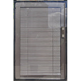 Hollow glass with built-in shutters