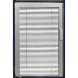 Hollow glass with built-in shutters